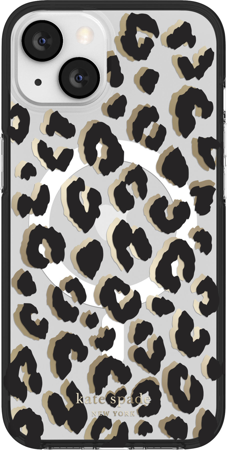 kate spade new york Protective Hardshell Magsafe Case for iPhone 13 Leopard  KSIPH-206-CTLB - Best Buy