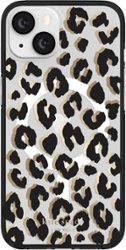kate spade new york - Protective Hardshell Magsafe Case for iPhone 13 - Leopard - Front_Zoom