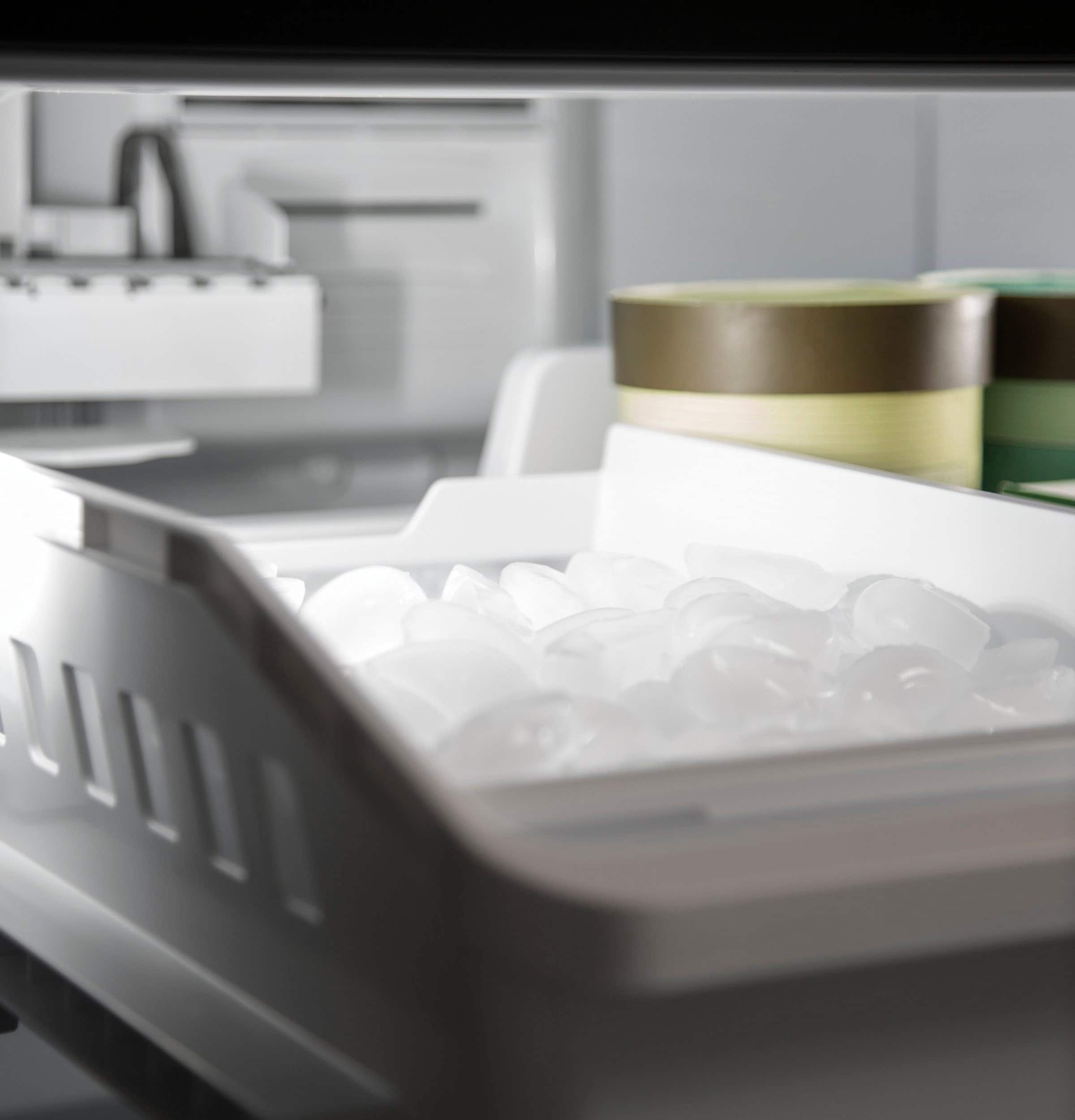 Alt View 26. GE - 27.0 Cu. Ft. French Door Refrigerator with Internal Water Dispenser - Fingerprint Resistant Stainless Steel.