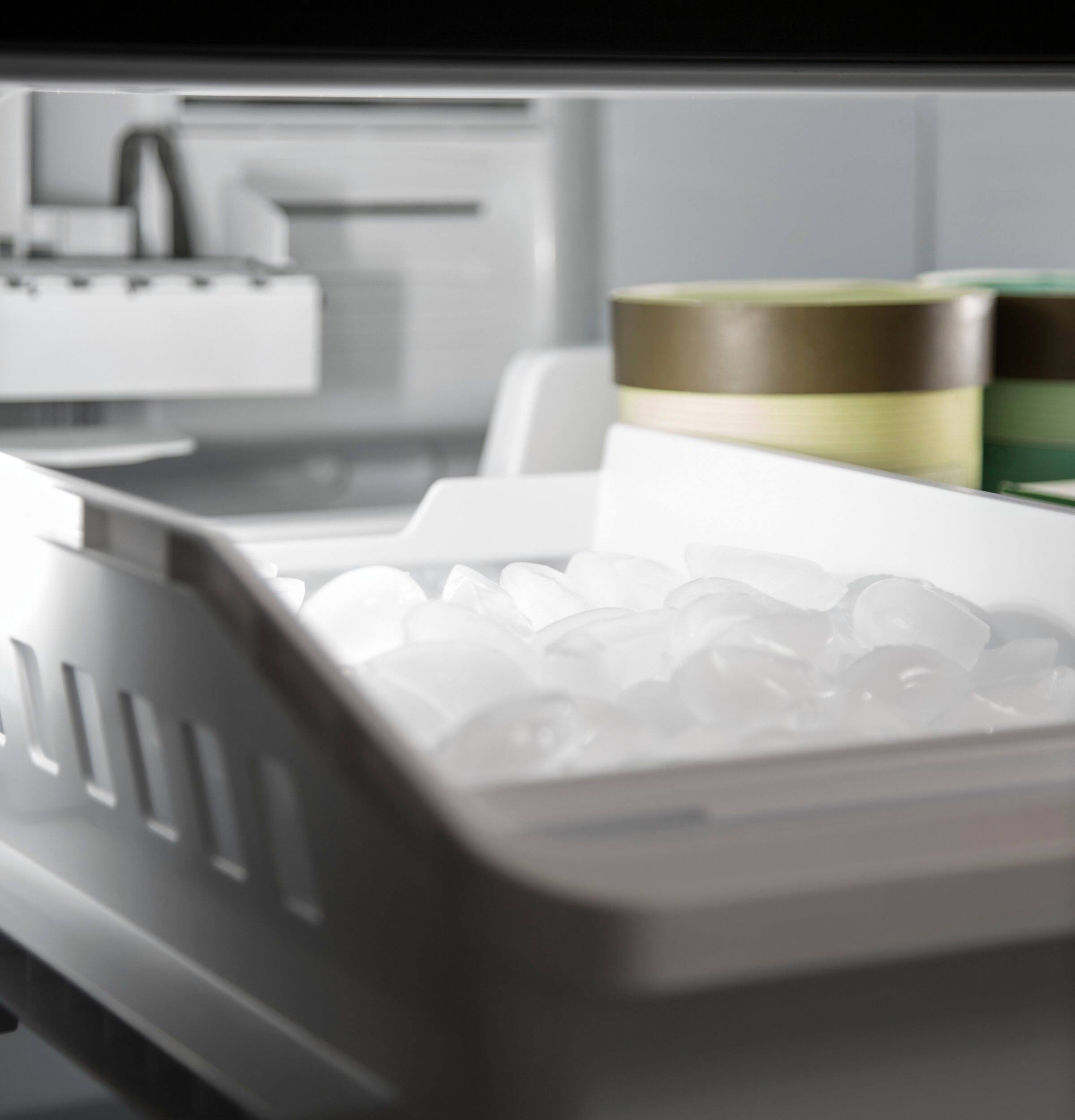 Alt View 26. GE - 27.0 Cu. Ft. French Door Refrigerator with Internal Water Dispenser - Fingerprint Resistant Stainless Steel.