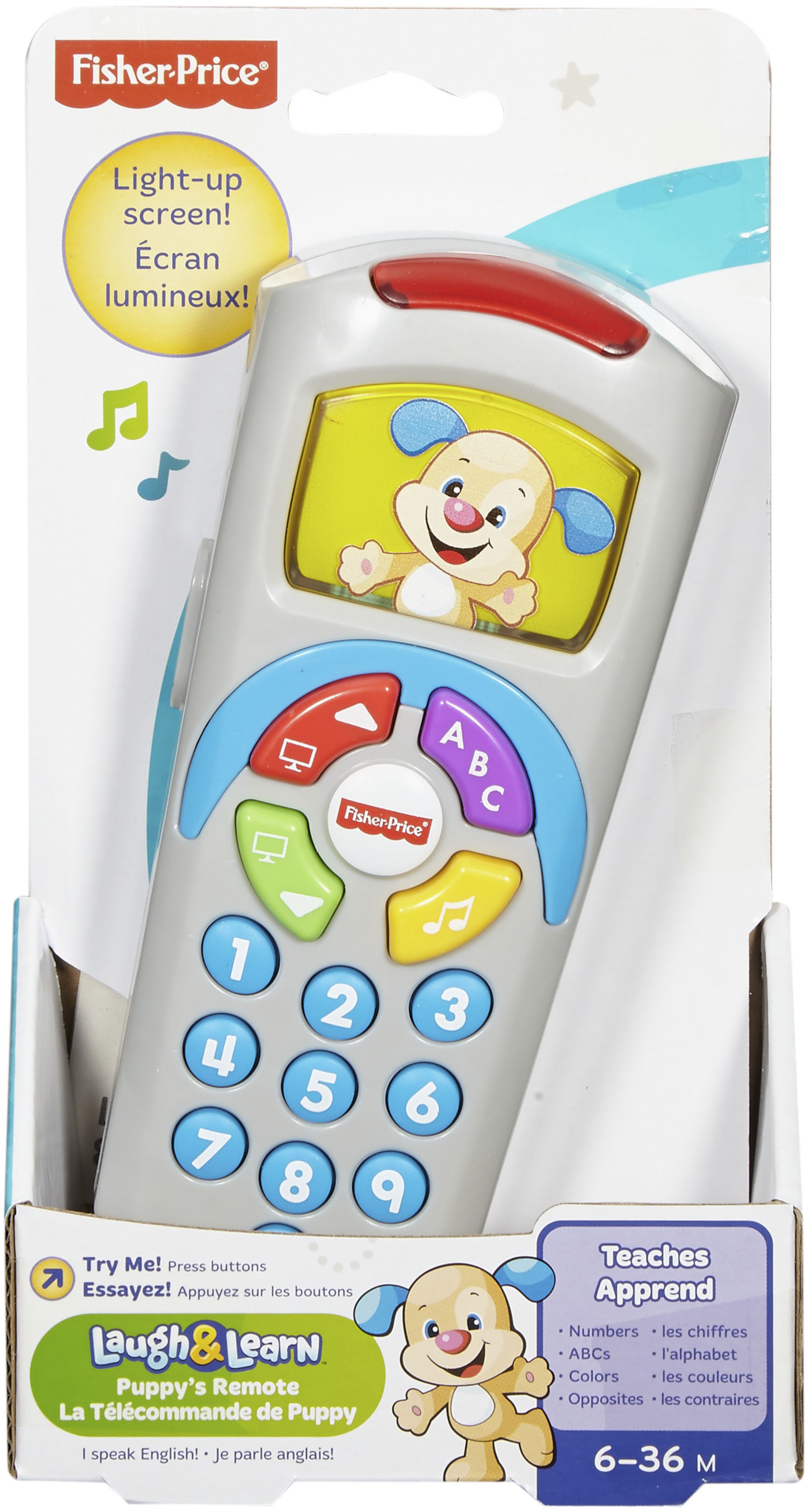 Wholesale Fisher Price Puppy and Sis Remote Toy- Assorted GREY YELLOW PINK