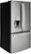 Angle Zoom. GE - 25.6 Cu. Ft. French Door Refrigerator - Fingerprint resistant stainless steel.