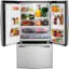 Alt View 1. GE - 25.6 Cu. Ft. French Door Refrigerator - Stainless Steel.