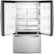 Alt View Zoom 2. GE - 25.6 Cu. Ft. French Door Refrigerator - Fingerprint resistant stainless steel.