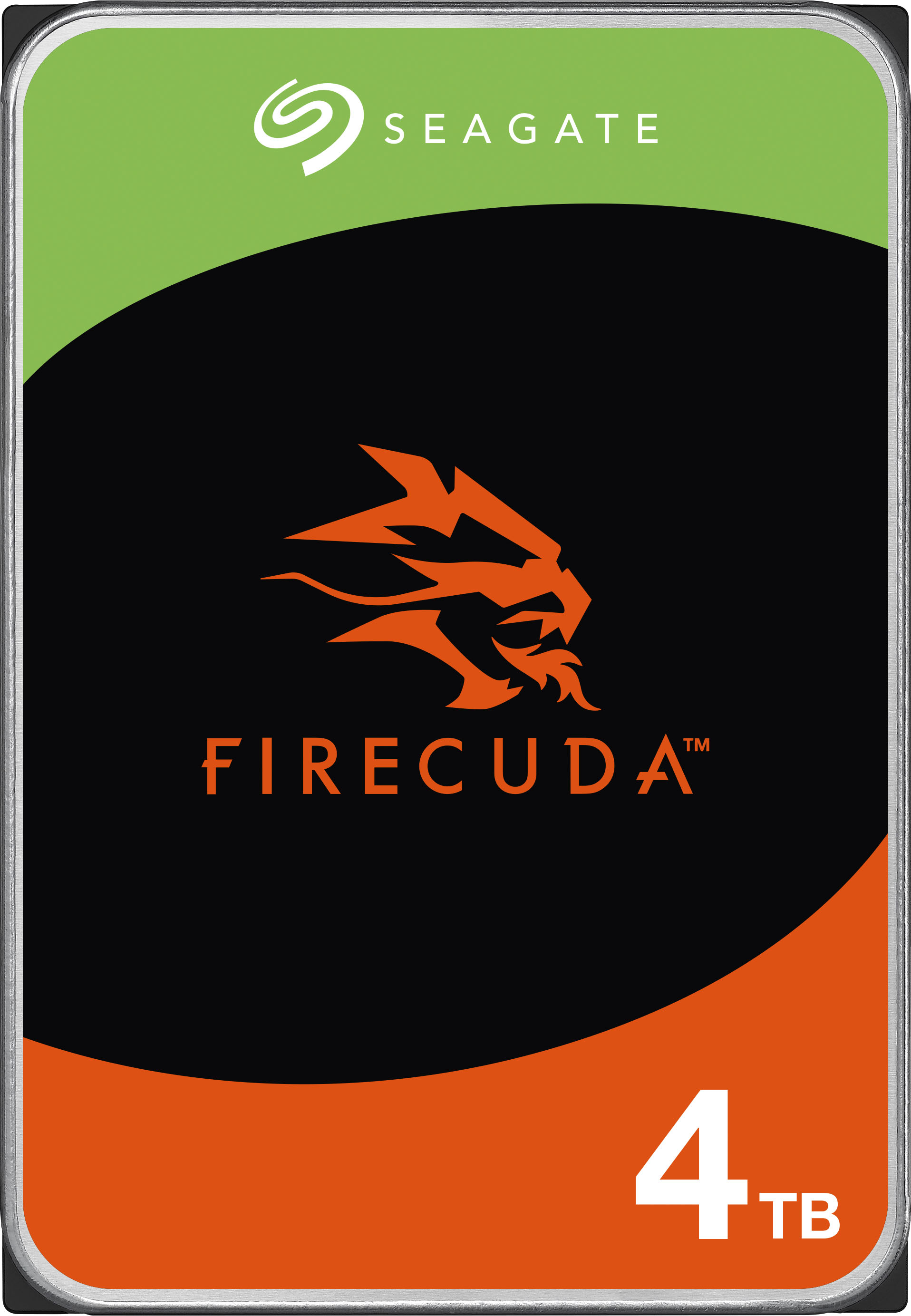 Seagate - FireCuda 4TB Internal SATA Hard Drive for Desktops