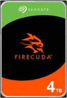 Seagate - FireCuda 4TB Internal SATA Hard Drive for Desktops - Front_Zoom