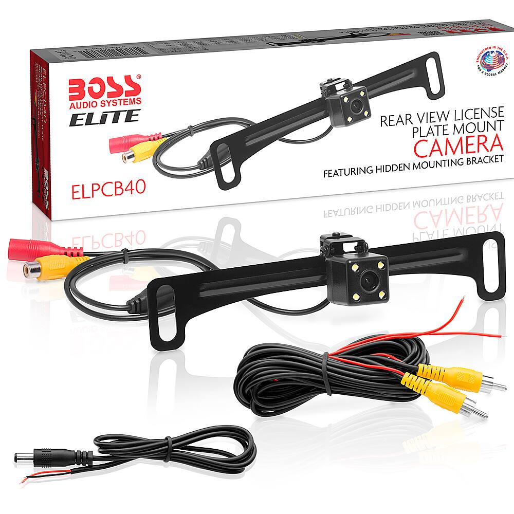 Angle. BOSS Audio - Rearview Car Backup Camera - Black.
