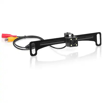 Front. BOSS Audio - Rearview Car Backup Camera - Black.