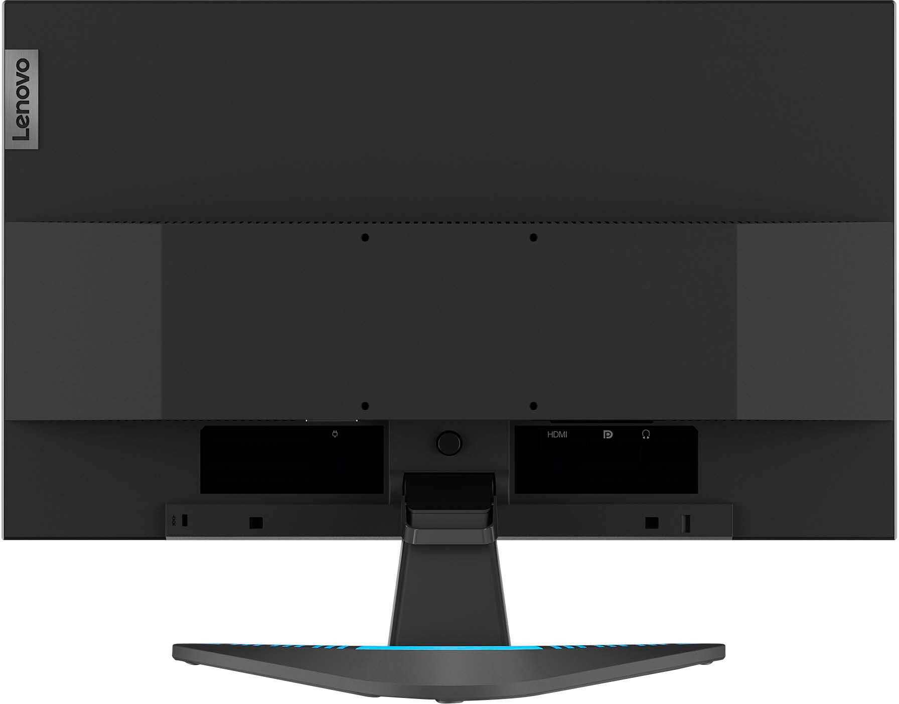 Back View: Lenovo G24e-20 23.8" VA LED FHD FreeSync Gaming Monitor - Black