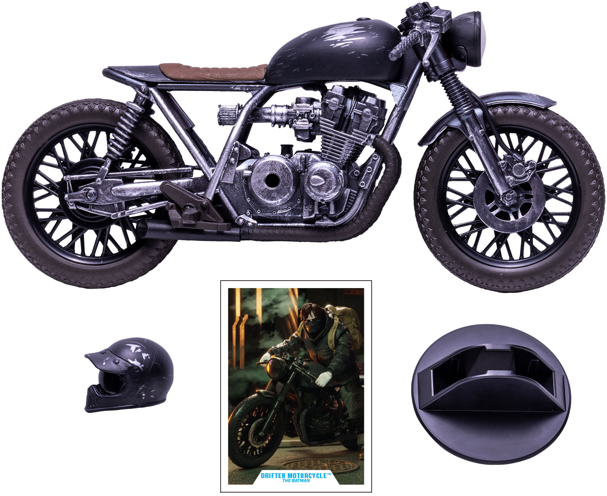 McFarlane Toys DC: The Batman Movie Drifter Motorcycle 15711-6 - Best Buy