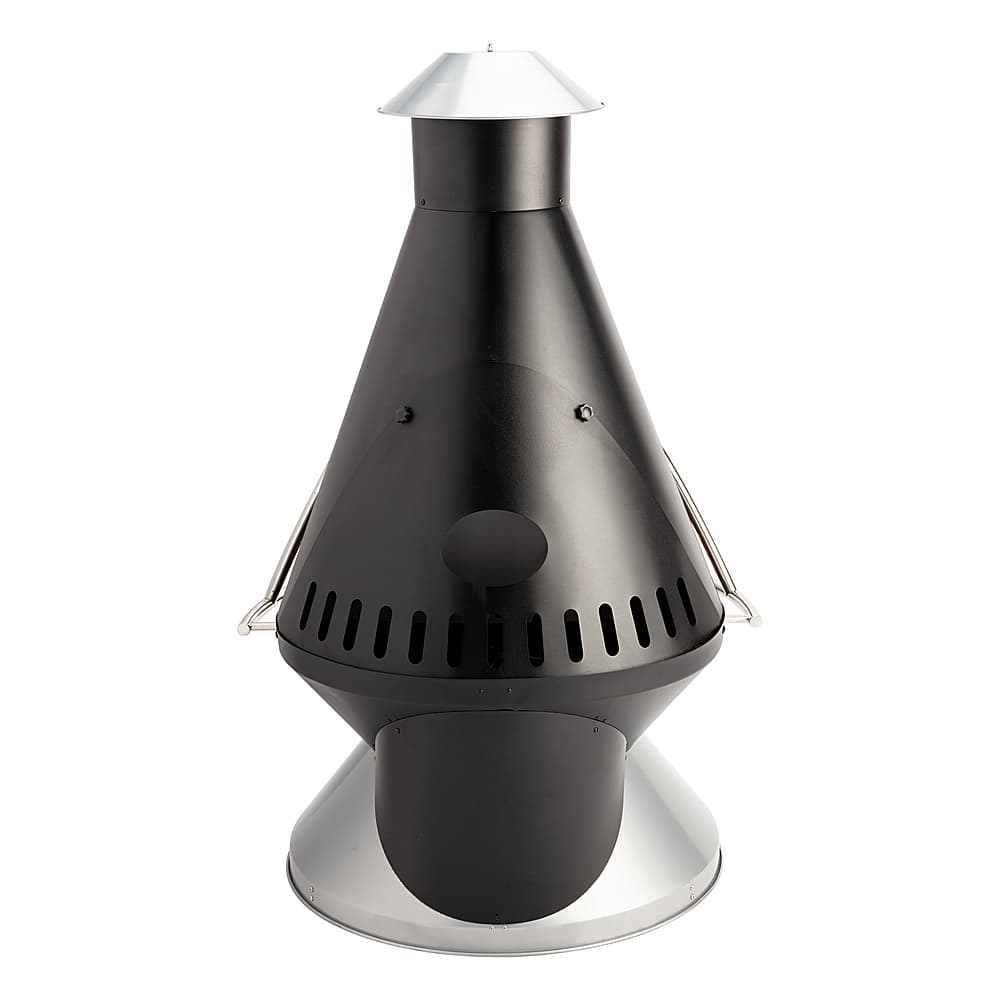 Alt View 36. Cuisinart - Chimenea Propane Fire Pit - Black.