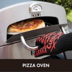  Ninja OO101 Woodfire 8-in-1 Outdoor Oven, Pizza Oven, 700°F,BBQ  Smoker,Portable, Electric,Terracotta Red with XSKOPPL Pizza Peel + XSKOCVR  Cover + XSKOP2R Woodfire Pellets+XSKUNSTAND Outdoor Stand : Everything Else