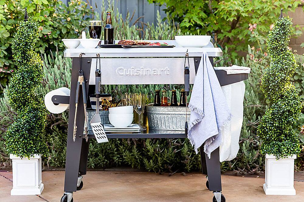 Cuisinart Outdoor Grill Prep Table Stainless Steel CPT194 Best Buy