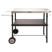 Cuisinart - Outdoor BBQ Prep Cart - Stainless Steel - Angle_Zoom