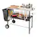 Alt View 12. Cuisinart - Outdoor BBQ Prep Cart - Stainless Steel.