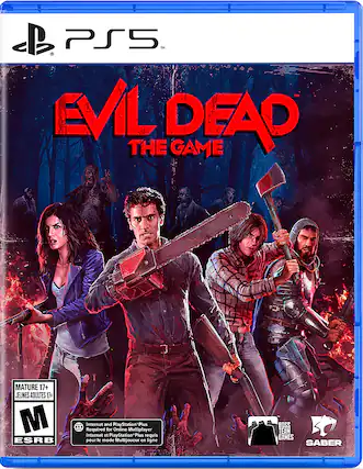 Front. Saber Interactive - Evil Dead: The Game. - M (Mature 17+)