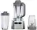 Angle. Ninja - TWISTi, High-Speed Blender Duo with 5 Auto-iQ Programs - Platinum.