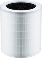 Levoit - PlasmaPro 600S True HEPA Replacement Filter - White - Front_Zoom