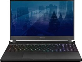 GIGABYTE - AORUS 15.6 IPS 240Hz Gaming Laptop - Intel Core i7-11800H - 16GB Memory - NVIDIA GeForce RTX 3070 - 1TB SSD - Front_Zoom