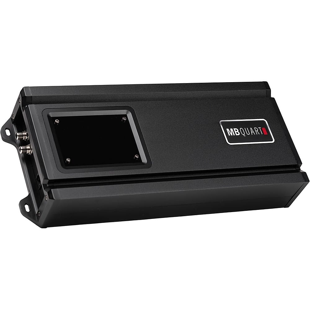 Angle. MB Quart - Reference 750W Class D Mono Amplifier - Black.