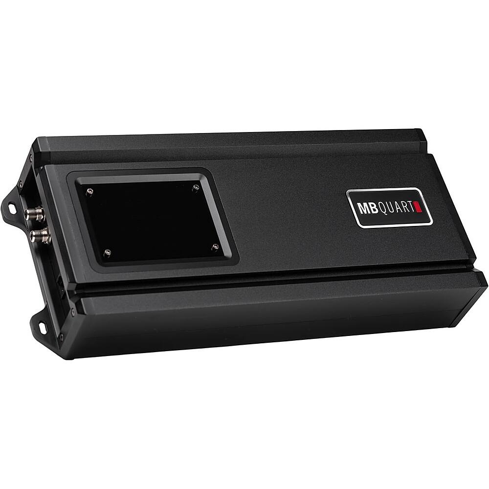 Angle. MB Quart - Reference 750W Class D Mono Amplifier - Black.