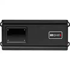 Front. MB Quart - Reference 750W Class D Mono Amplifier - Black.