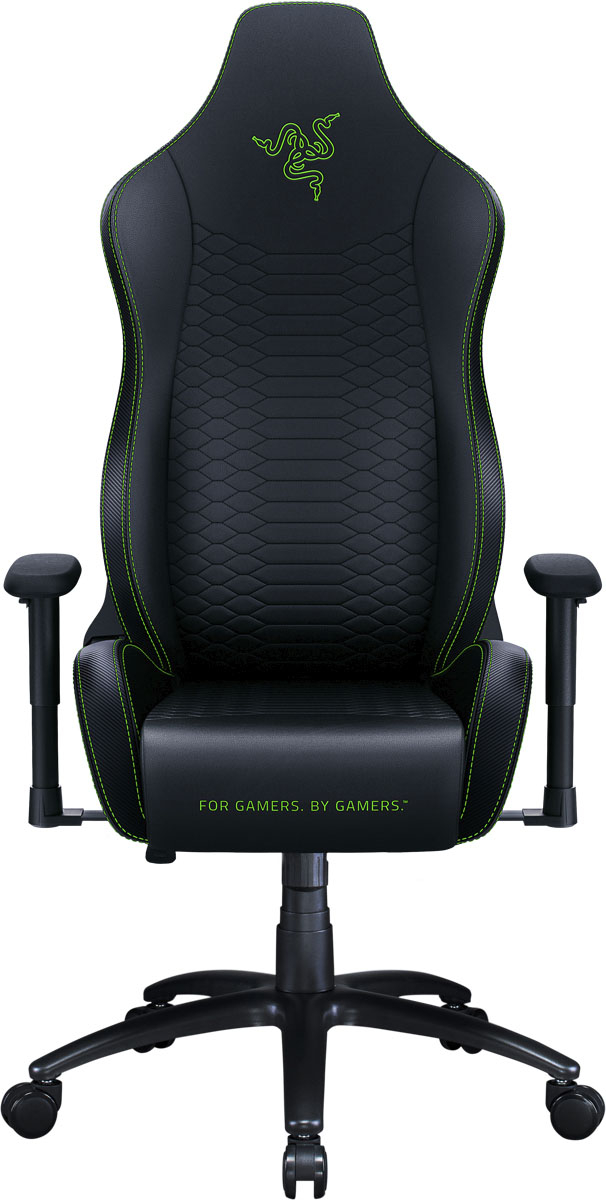 Ergonomic Best RZ38-02840100-R3U1 Razer Chair Buy: Black/Green Gaming X Iskur