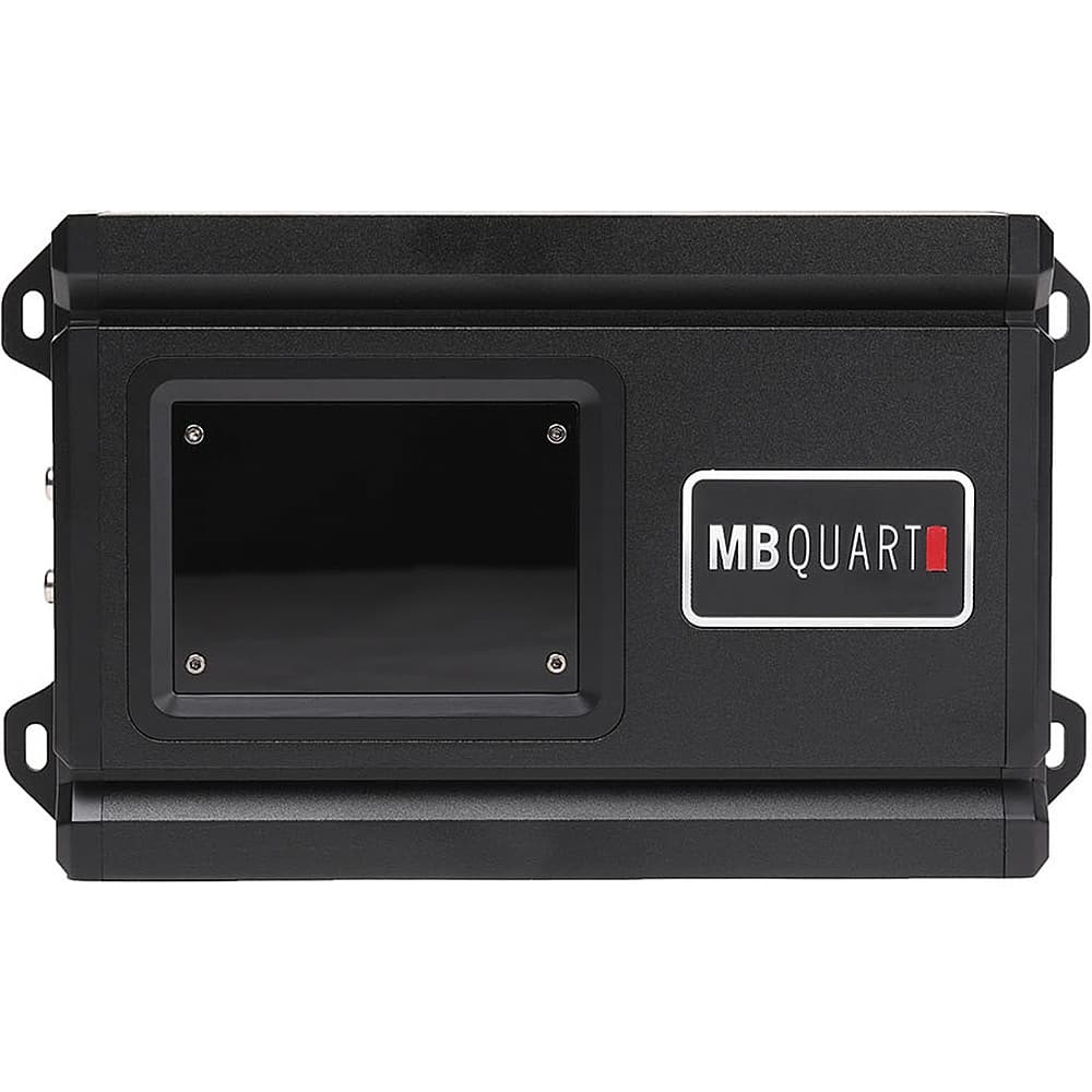 Front. MB Quart - Reference 150W Class D 2-Channel Amplifier - Black.