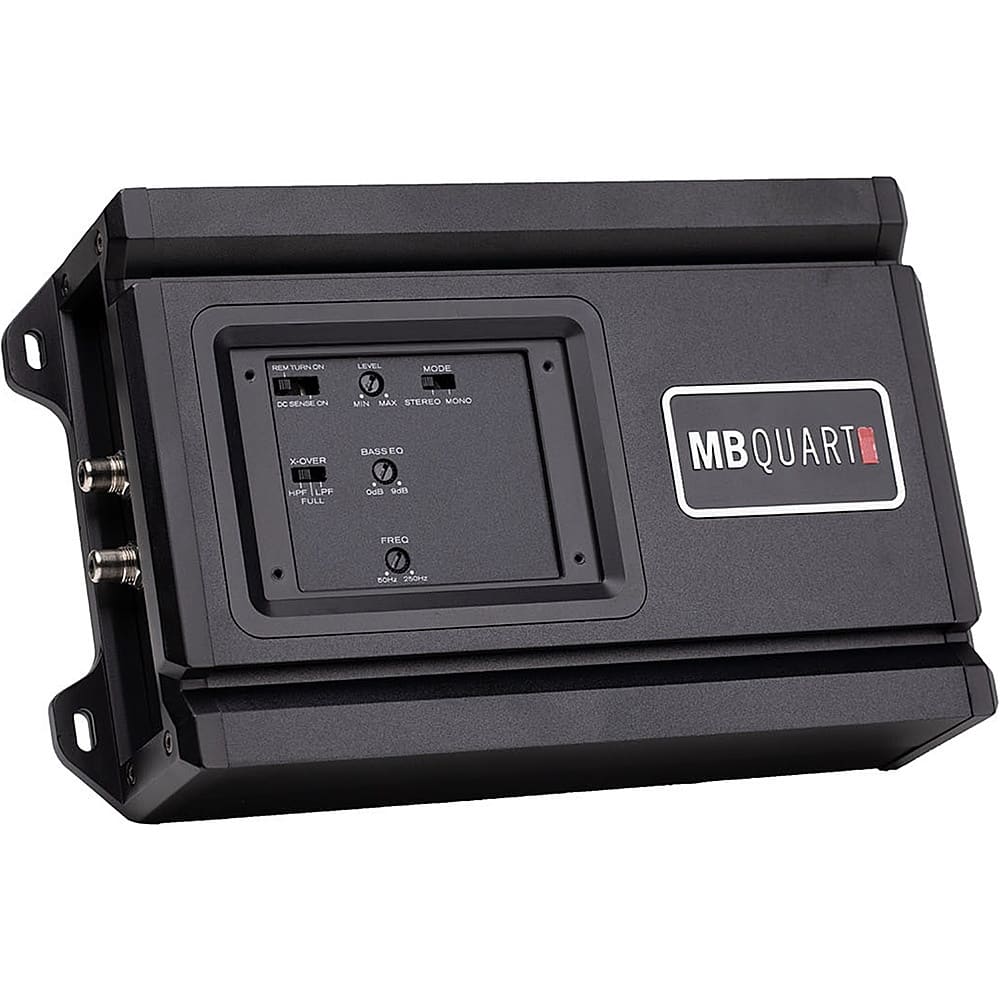 Alt View 11. MB Quart - Reference 150W Class D 2-Channel Amplifier - Black.