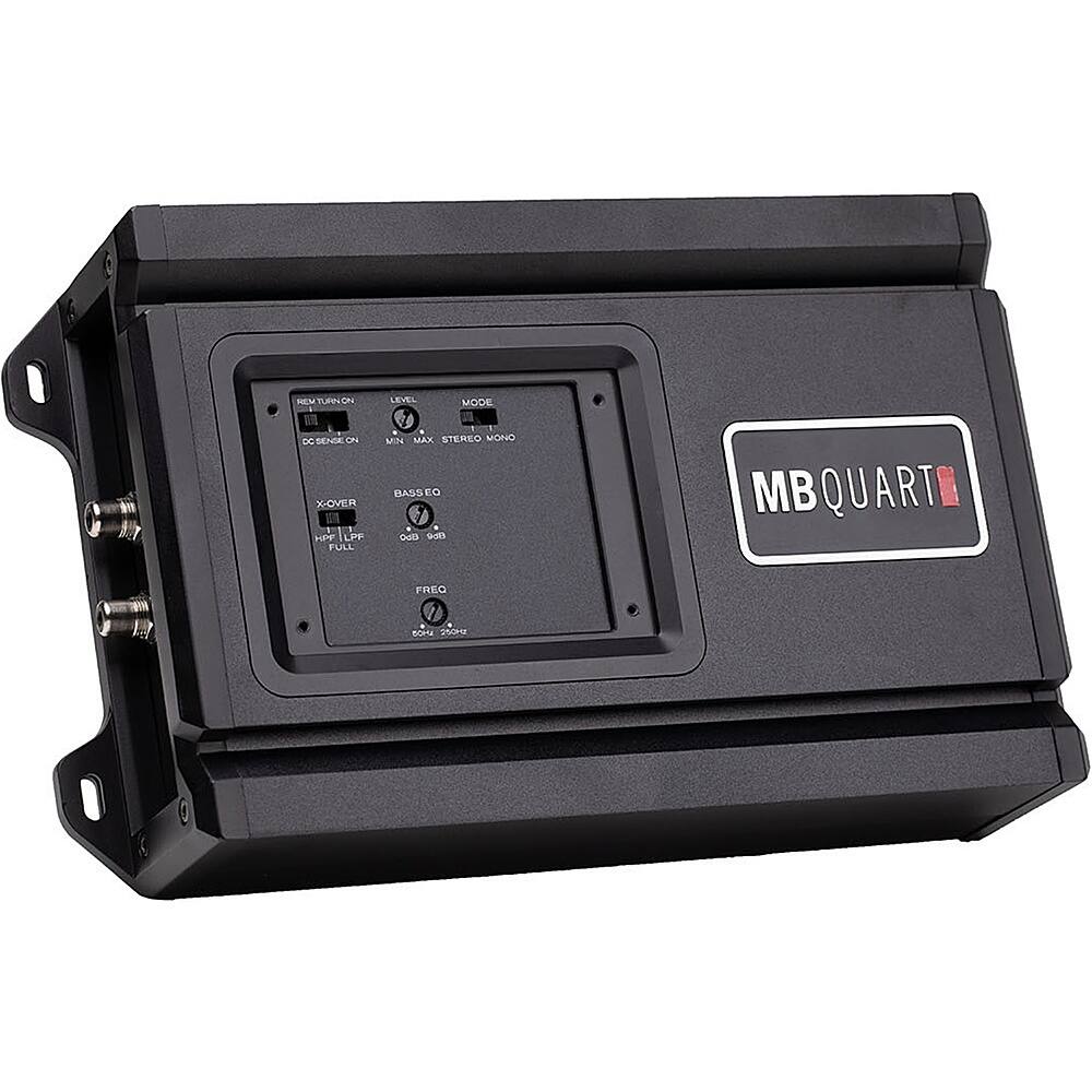 Alt View 11. MB Quart - Reference 150W Class D 2-Channel Amplifier - Black.