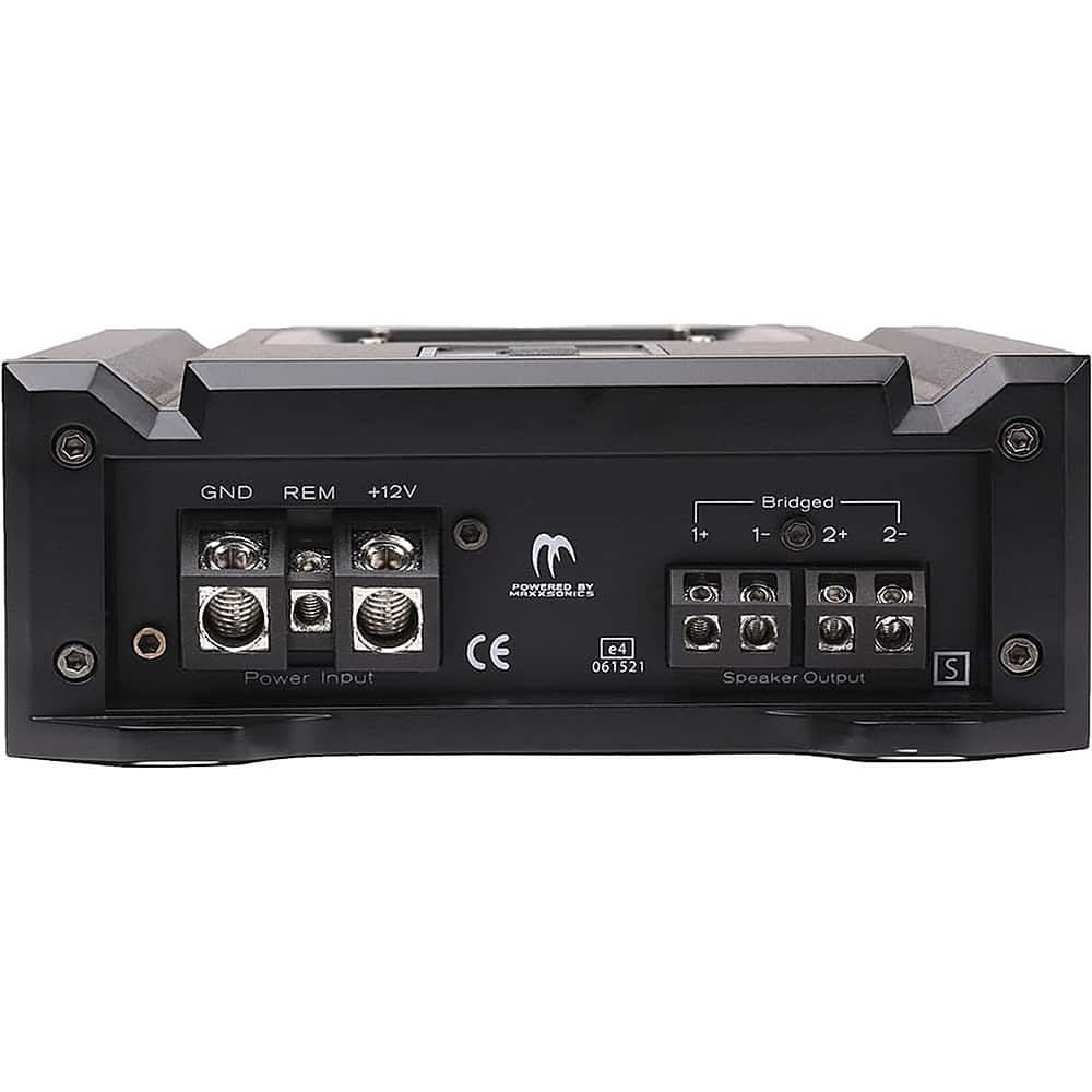 Alt View 12. MB Quart - Reference 150W Class D 2-Channel Amplifier - Black.