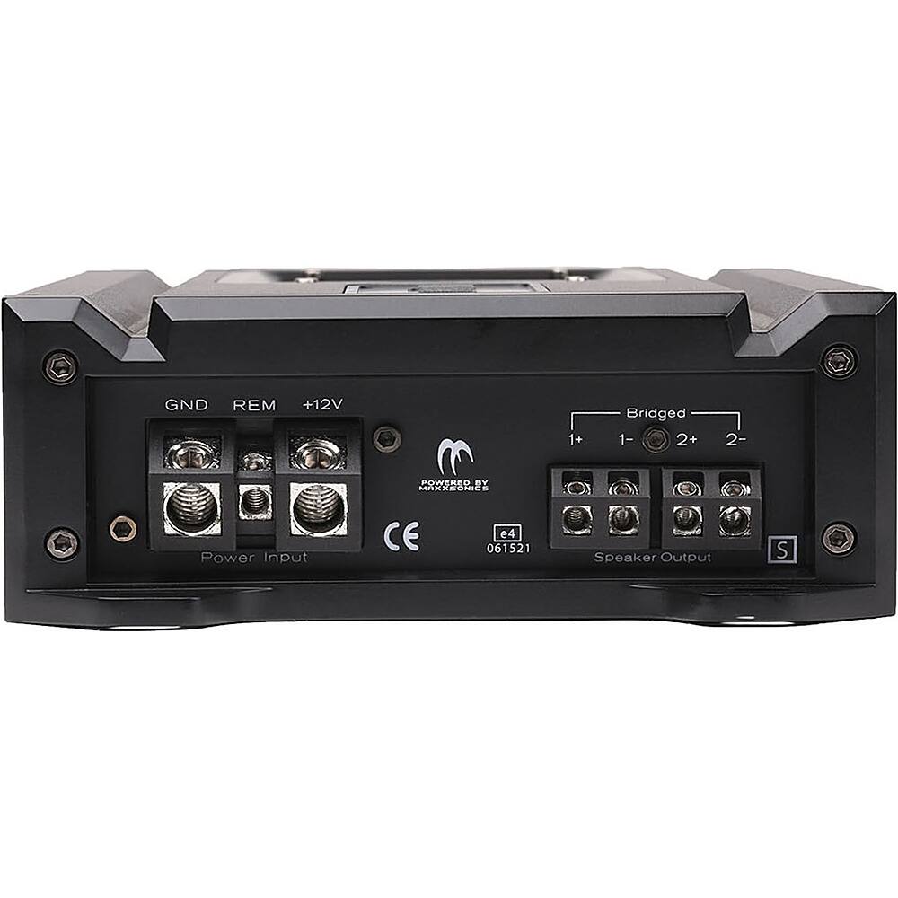 Alt View 12. MB Quart - Reference 150W Class D 2-Channel Amplifier - Black.