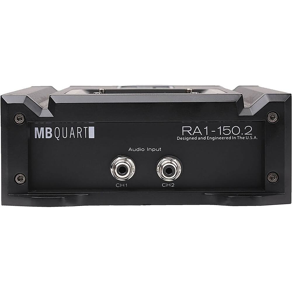 Alt View 13. MB Quart - Reference 150W Class D 2-Channel Amplifier - Black.