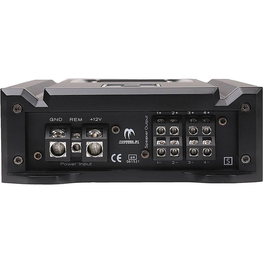 Alt View 12. MB Quart - Reference 280W Class D 4-Channel Amplifier - Black.