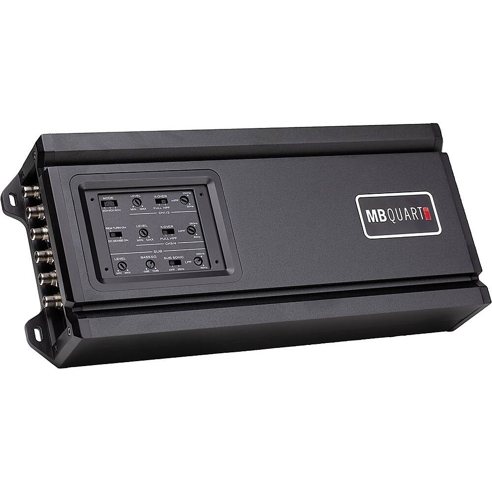 Alt View 12. MB Quart - Reference 700W Class D 5-Channel Amplifier - Black.