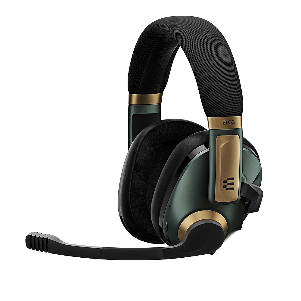 Angle View: EPOS - H3PRO Hybrid Wireless Gaming Headset for PC, PS5, PS4, Mobile Phone - Racing Green