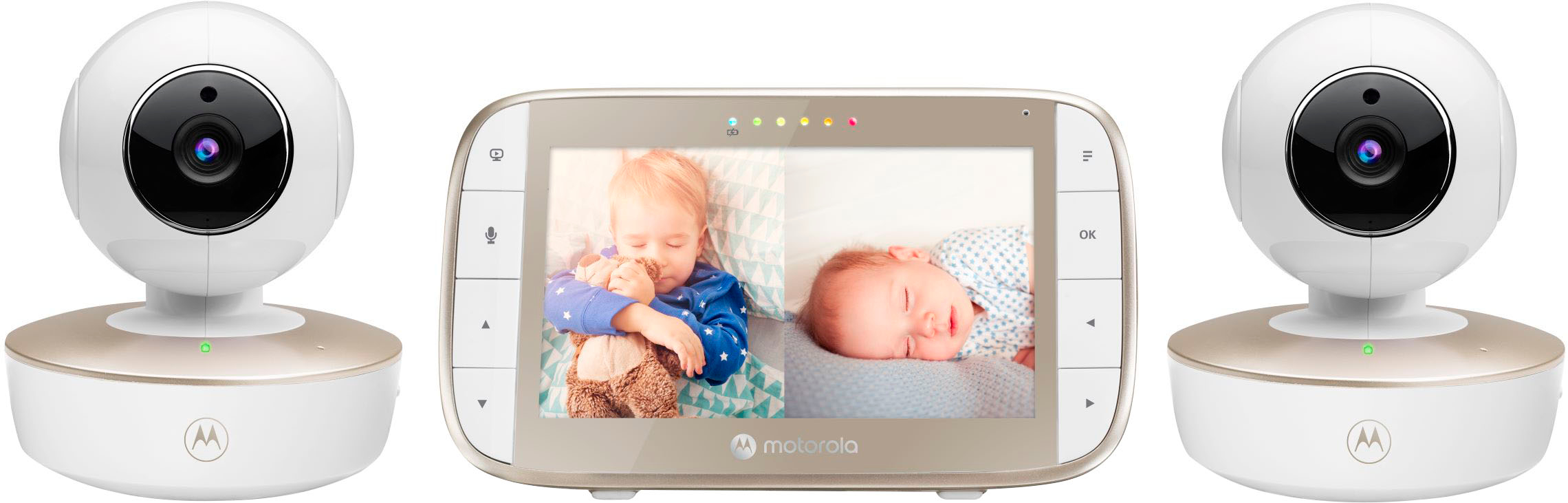 Motorola VM 65 Connect 5 WiFi Video Baby Monitor - 2 Cameras