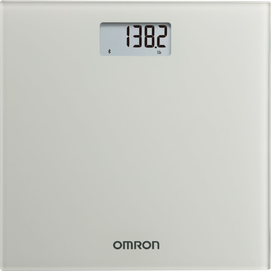 Omron Digital Scale with Bluetooth Connectivity Light Grey SC-150 - Best Buy