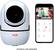 Angle. MOBI - Cam HDX Smart HD Pan & Tilt Wi-Fi Baby Monitoring Camera with 2-way Audio and Powerful Night Vision - White.