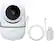 Alt View 11. MOBI - Cam HDX Smart HD Pan & Tilt Wi-Fi Baby Monitoring Camera with 2-way Audio and Powerful Night Vision - White.