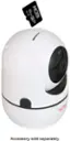 Left. MOBI - Cam HDX Smart HD Pan & Tilt Wi-Fi Baby Monitoring Camera with 2-way Audio and Powerful Night Vision - White.