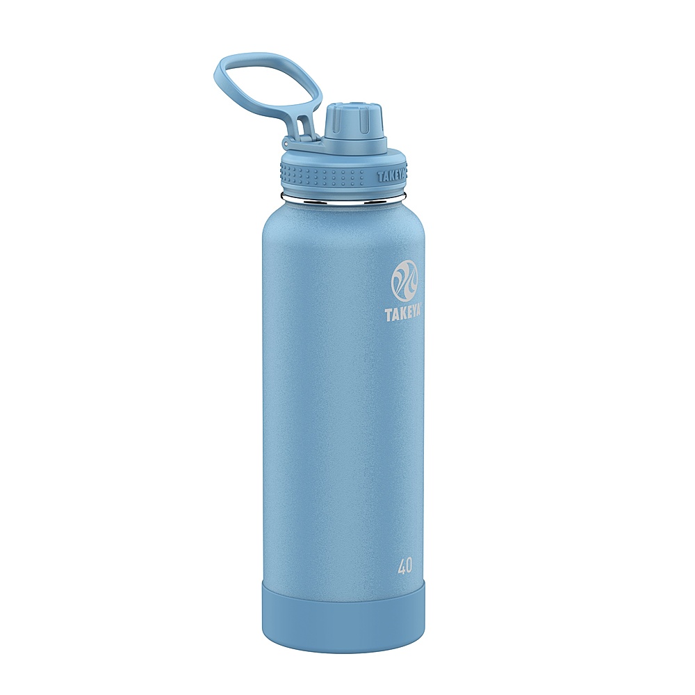 OXO 40 oz Insulated Handled Lid Water Bottle, Quartz