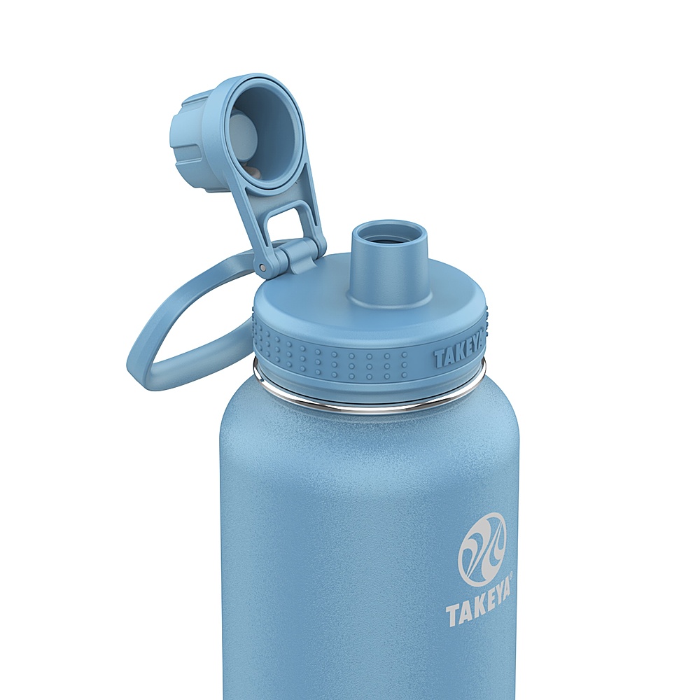 Takeya Actives Traveler Insulated Stainless Steel Bottle with Flip Cap -  Bluestone, 17 oz - Fred Meyer