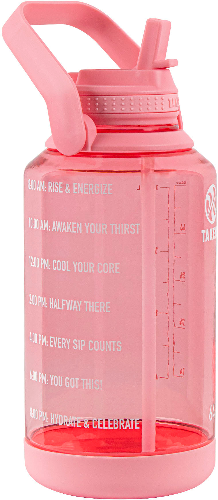 Best Buy: Takeya Actives 18oz Straw Bottle Blush 51201