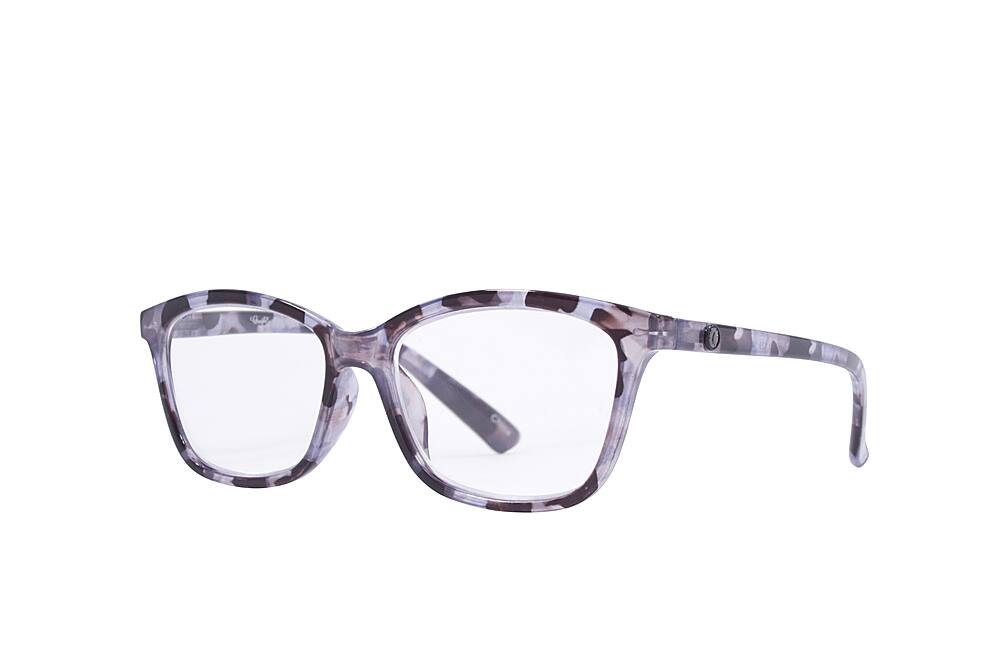 Angle View: Crusheyes - Sophia; 1Lens Readers, Supports +0.50 to +2.50 Diopters in One Lens, Revolutionary Patented Technology - Gloss Purple / Pink Demi