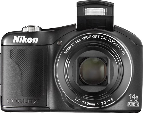 Uitbeelding Kritiek semester Best Buy: Nikon Coolpix L610 16.0-Megapixel Digital Camera Black 26345