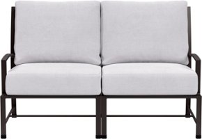 Yardbird® - Colby Loveseat - Silver - Front_Zoom