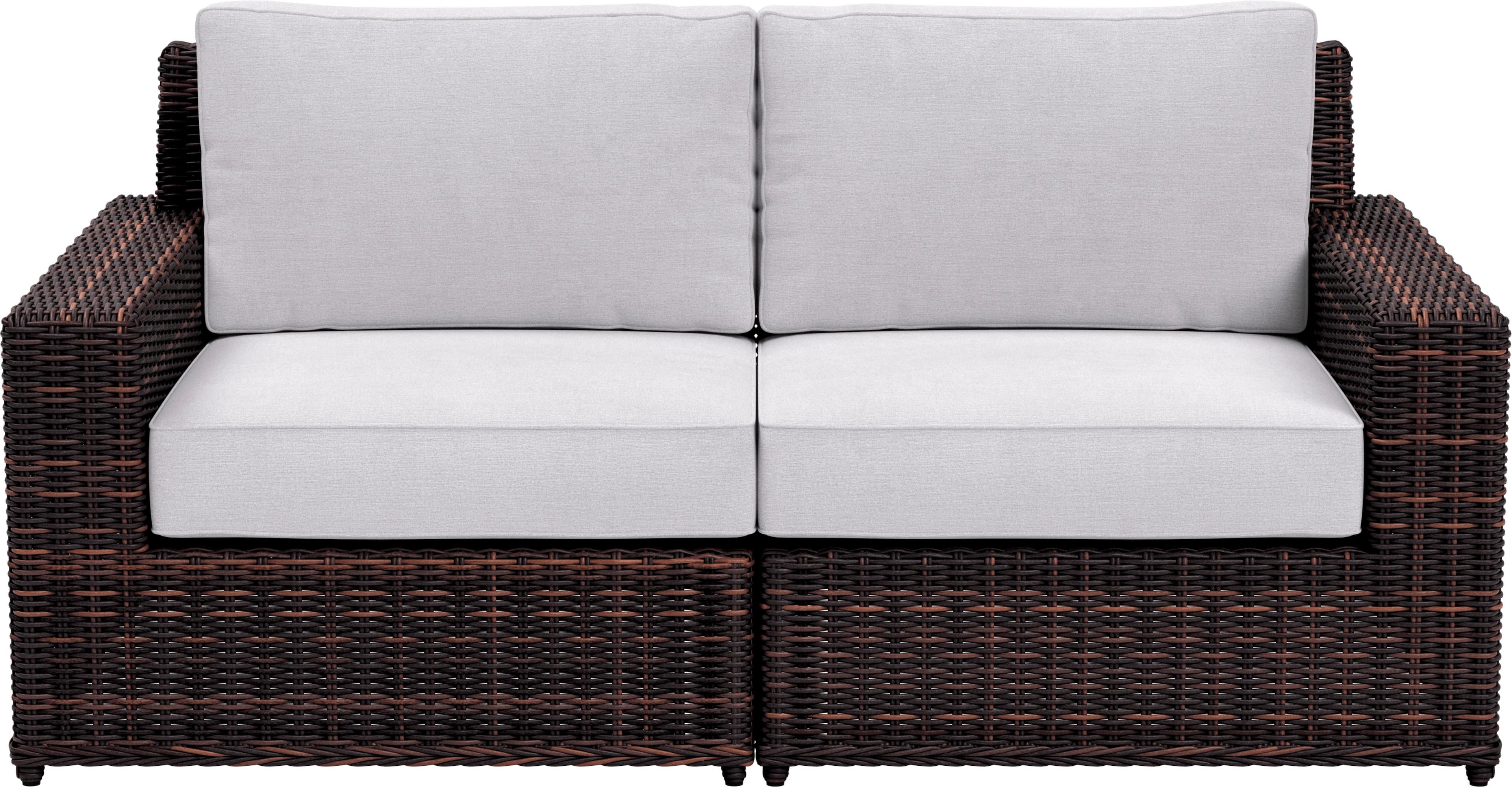 Yardbird® - Langdon Loveseat - Silver - Front_Zoom
