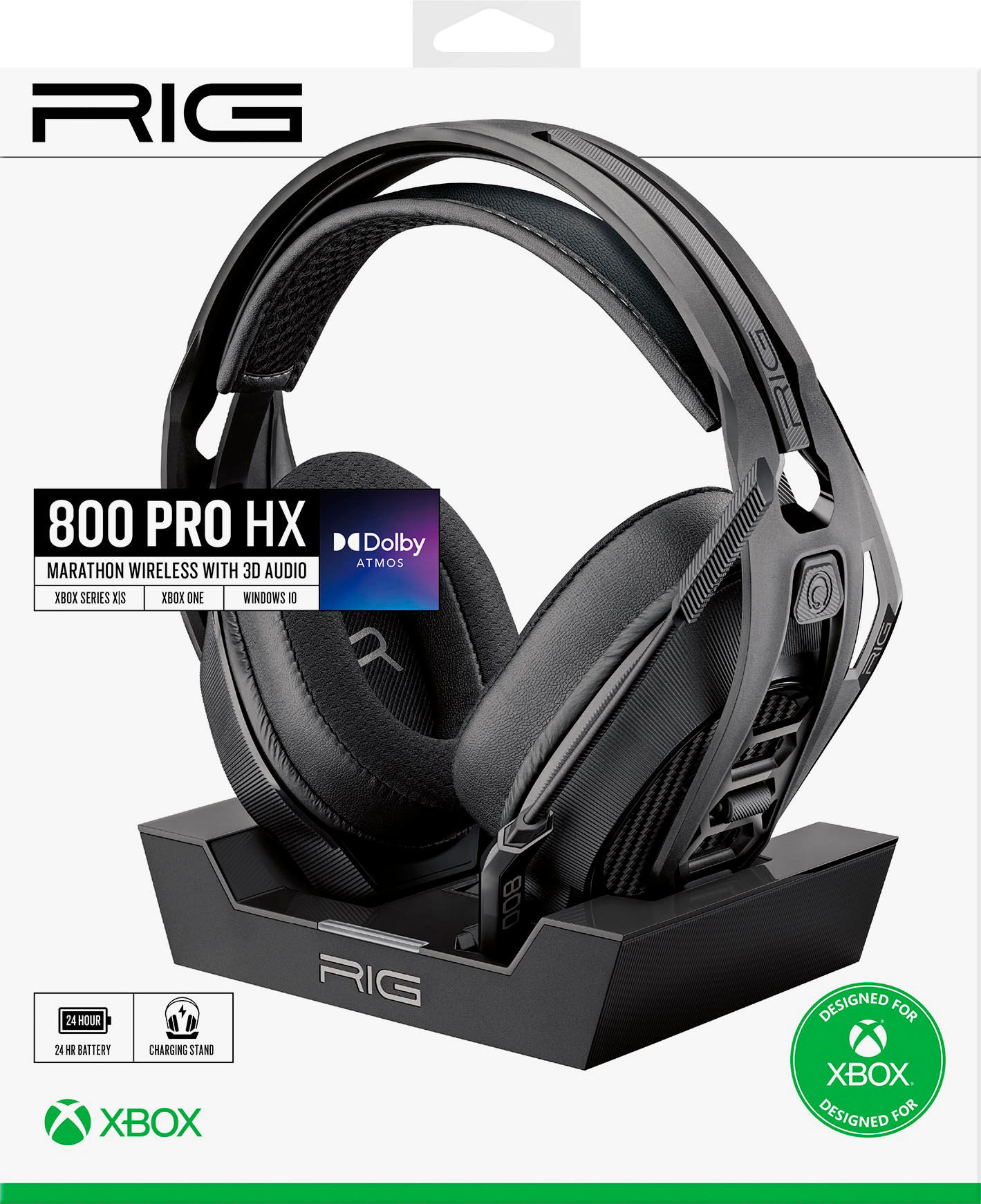 Udsigt høj krybdyr RIG 800 Pro HX Wireless Headset and Base Station for Xbox Black 10-1172-01  - Best Buy