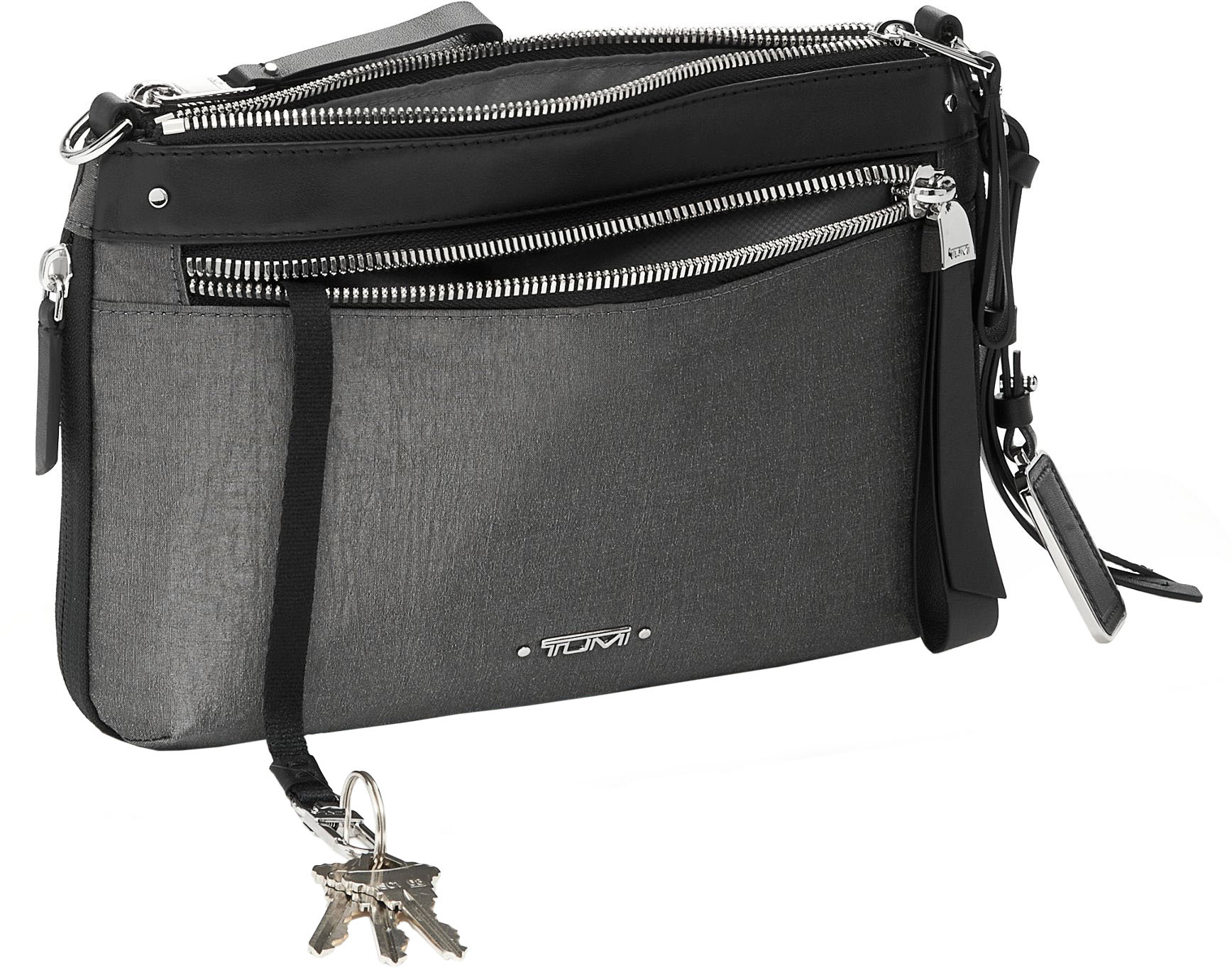 Best Buy: TUMI Voyageur Sarina Crossbody Pewter Metallic 142365-T519